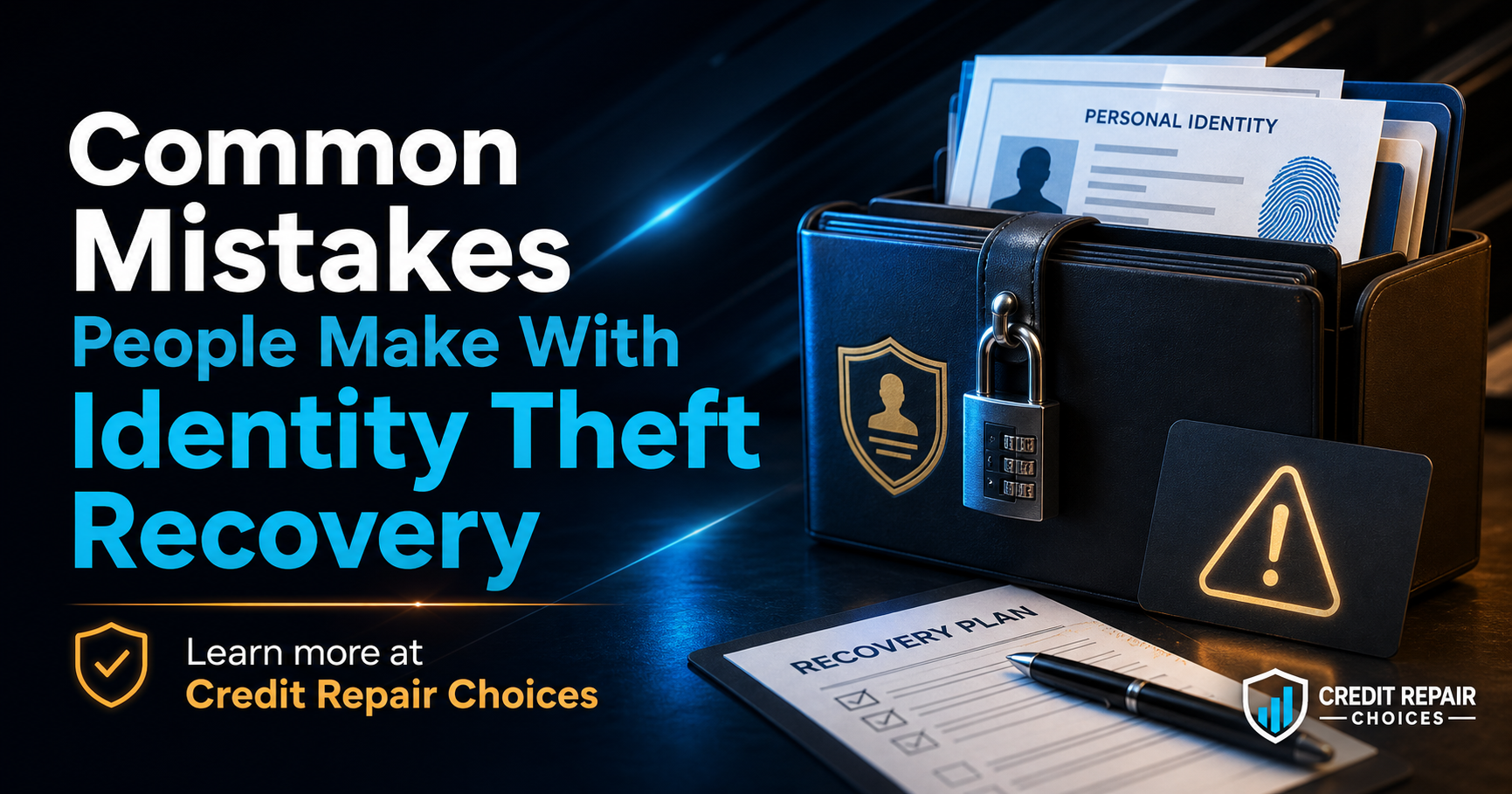 Common Mistakes People Make With Identity Theft Recovery - Credit Repair Choices