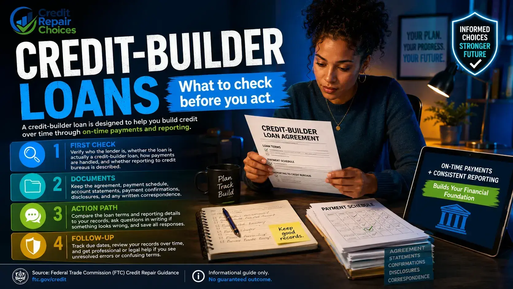 A Step-by-Step Checklist for Credit-builder Loans