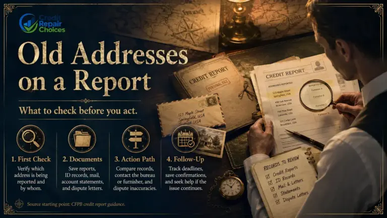 A Step-by-Step Checklist for Old Addresses On A Report
