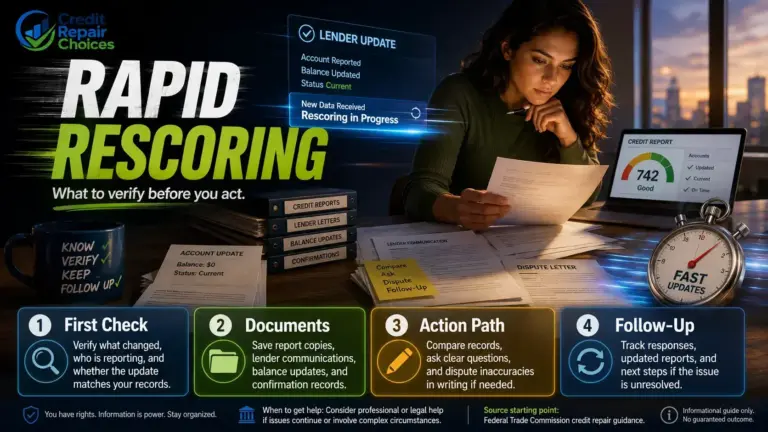 A Step-by-Step Checklist for Rapid Rescoring