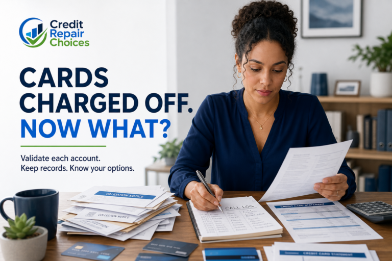 What should I do when several charged-off cards are in collections? - Credit Repair Choices