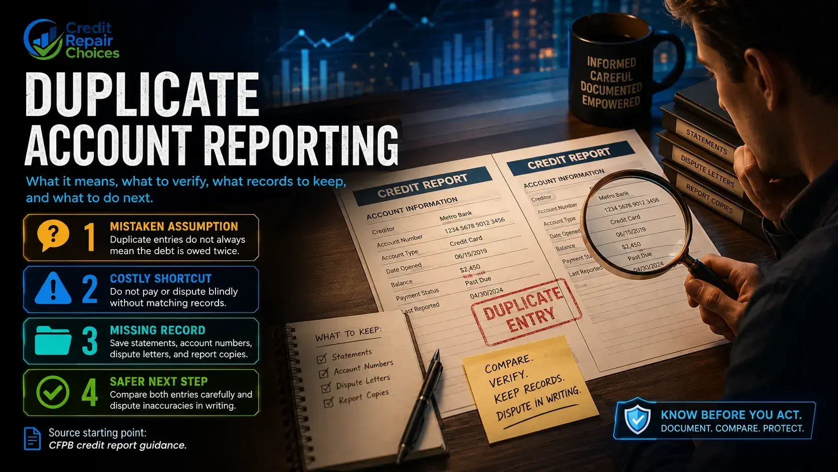 Common Mistakes People Make With Duplicate Account Reporting