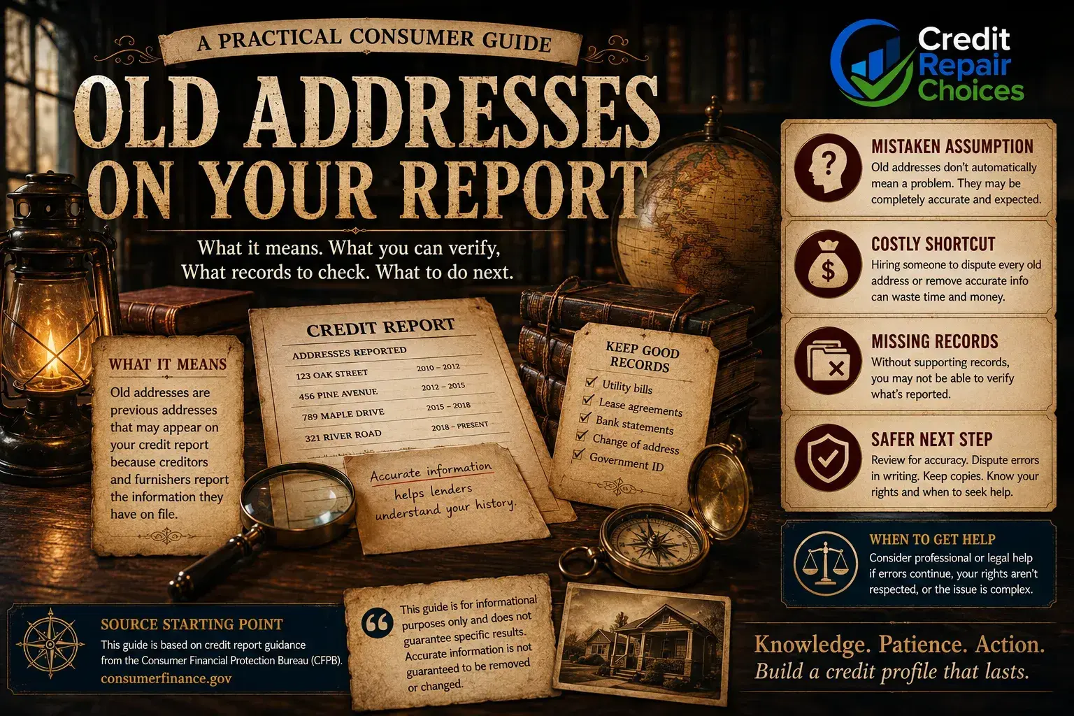 Common Mistakes People Make With Old Addresses On A Report
