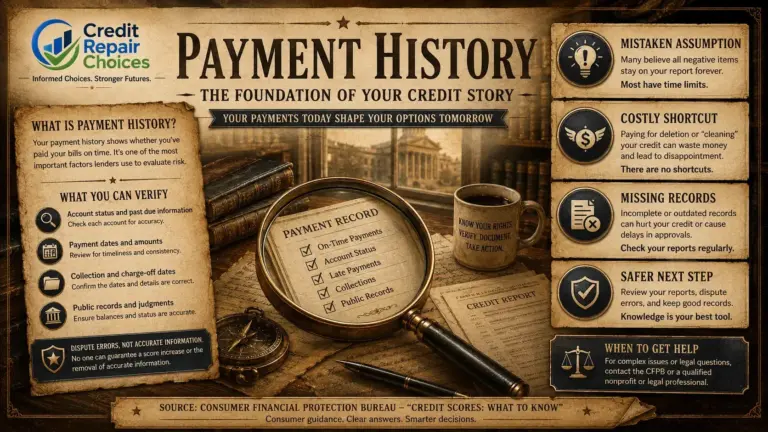 Common Mistakes People Make With Payment History