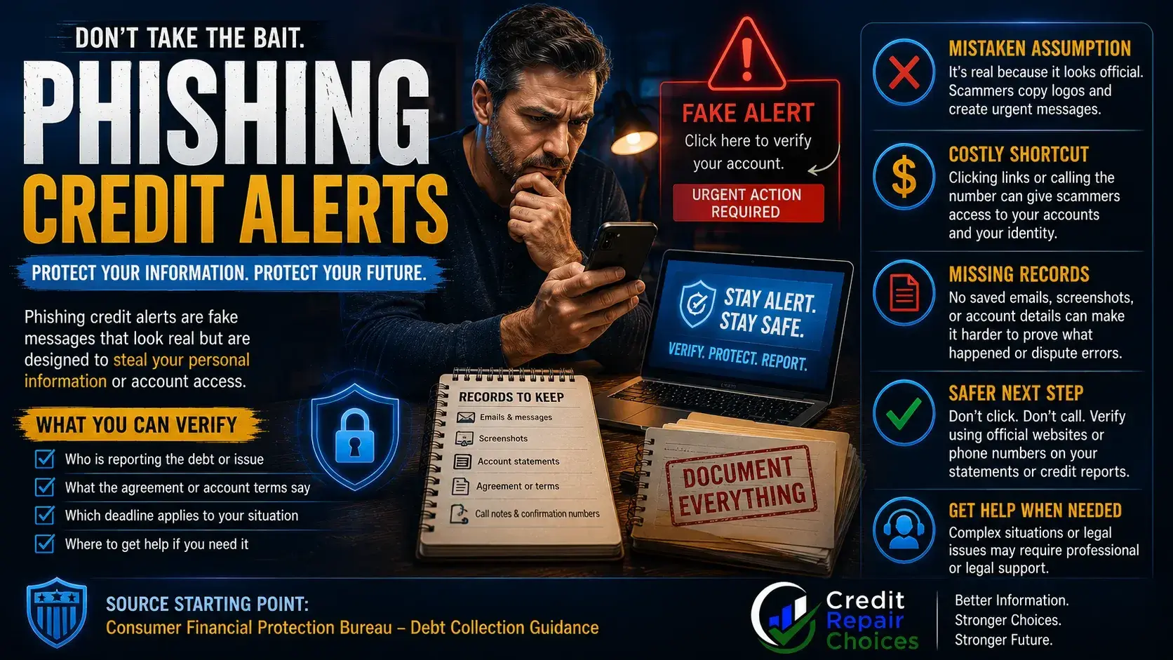 Common Mistakes People Make With Phishing Credit Alerts