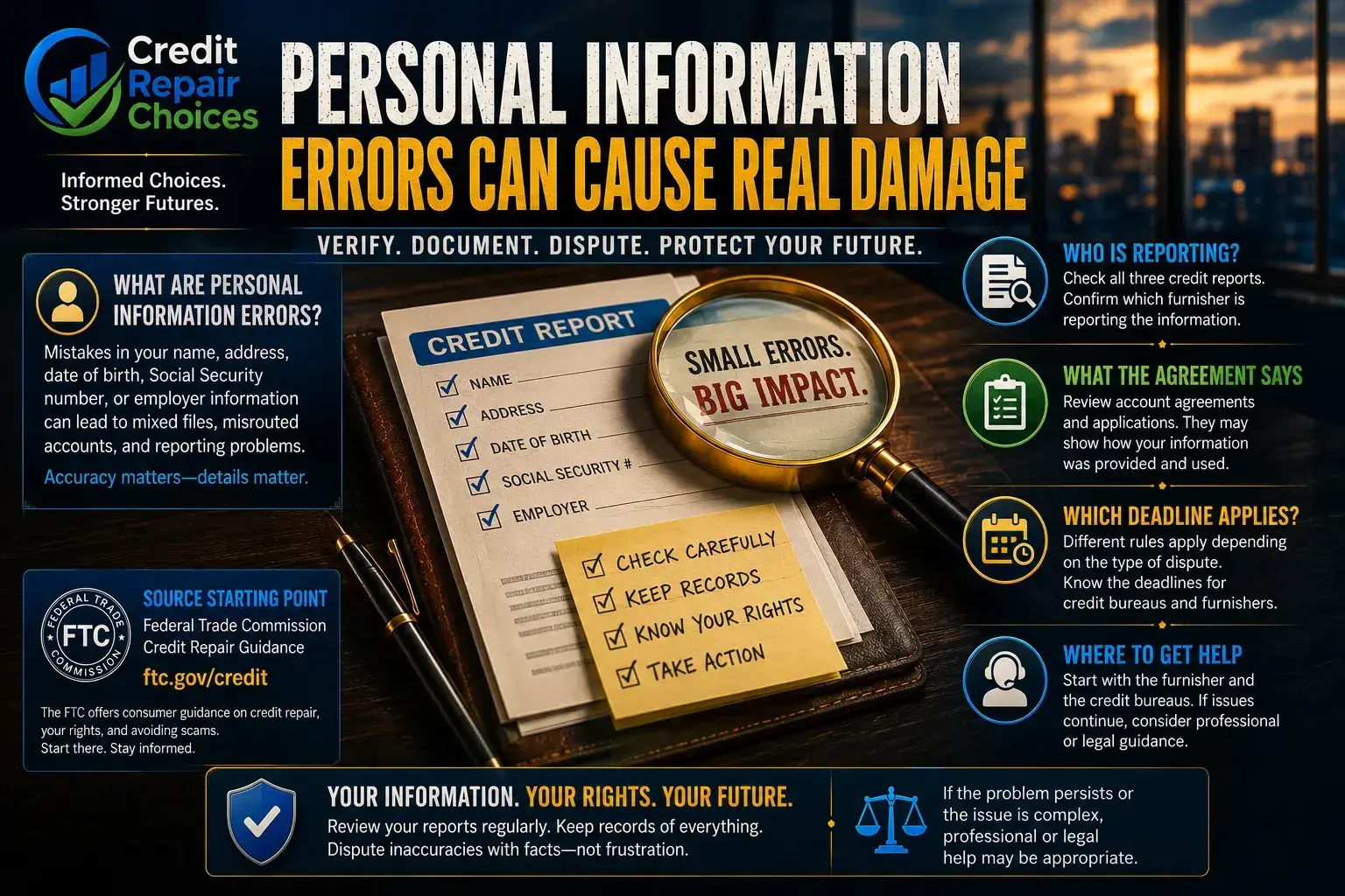 Questions to Ask About Personal Information Errors