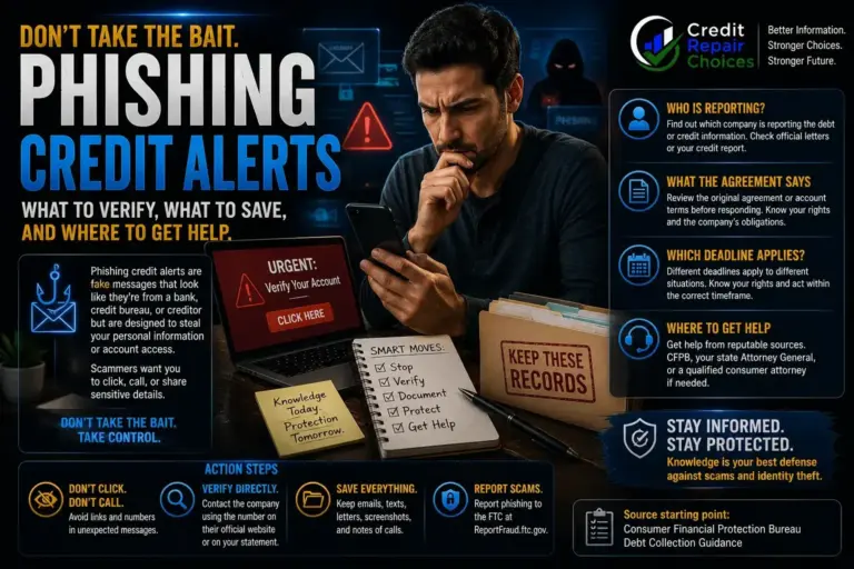 Questions to Ask About Phishing Credit Alerts