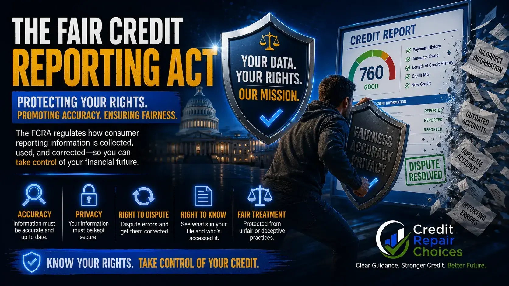 The federal law behind your credit-report rights.