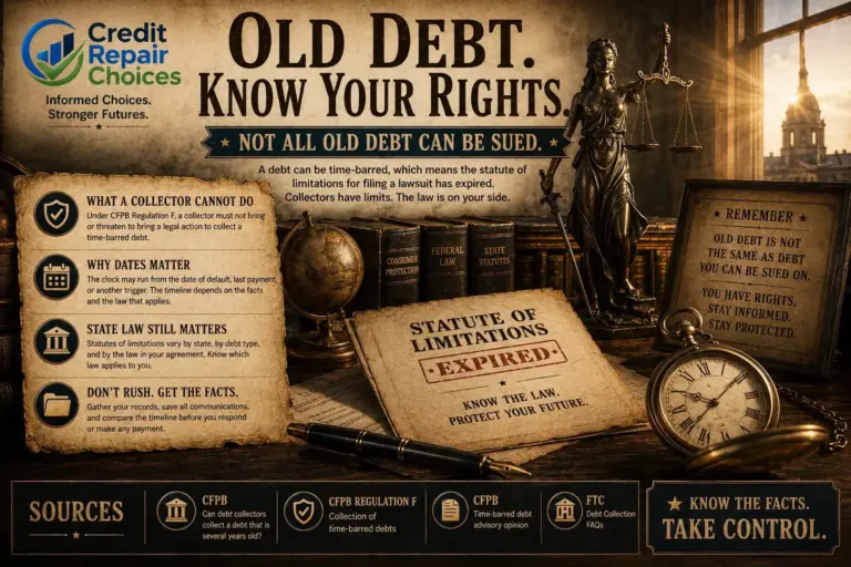 Time-Barred Debt: When a Collector Cannot Sue and Why State Law Still Matters