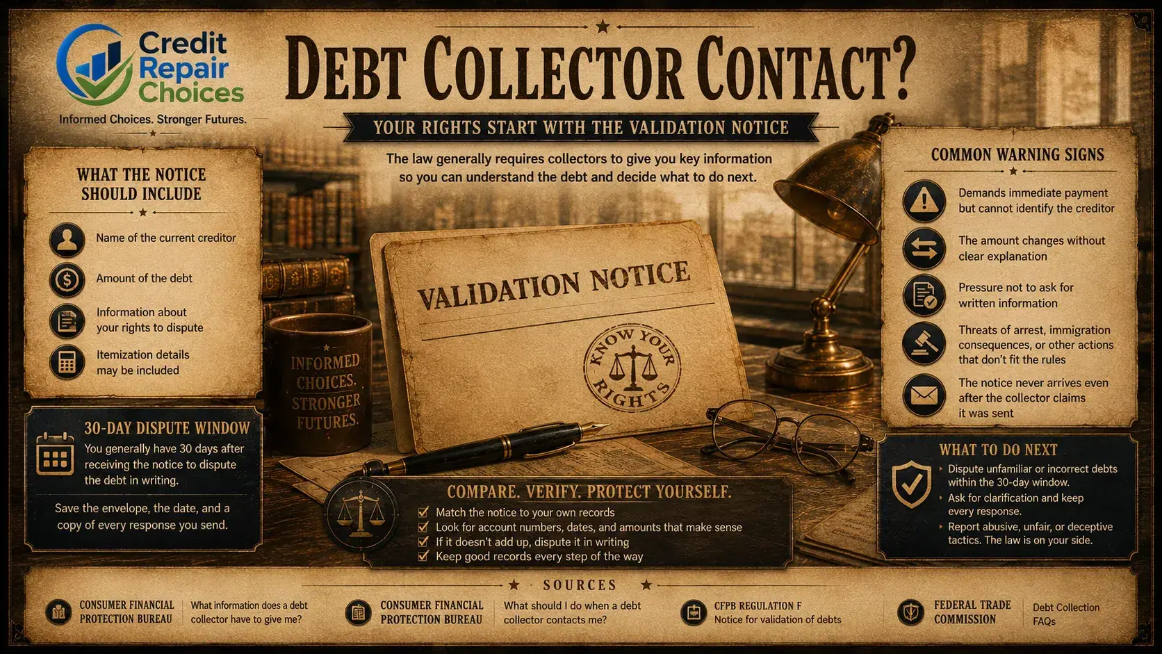 What a Debt Validation Notice Should Tell You