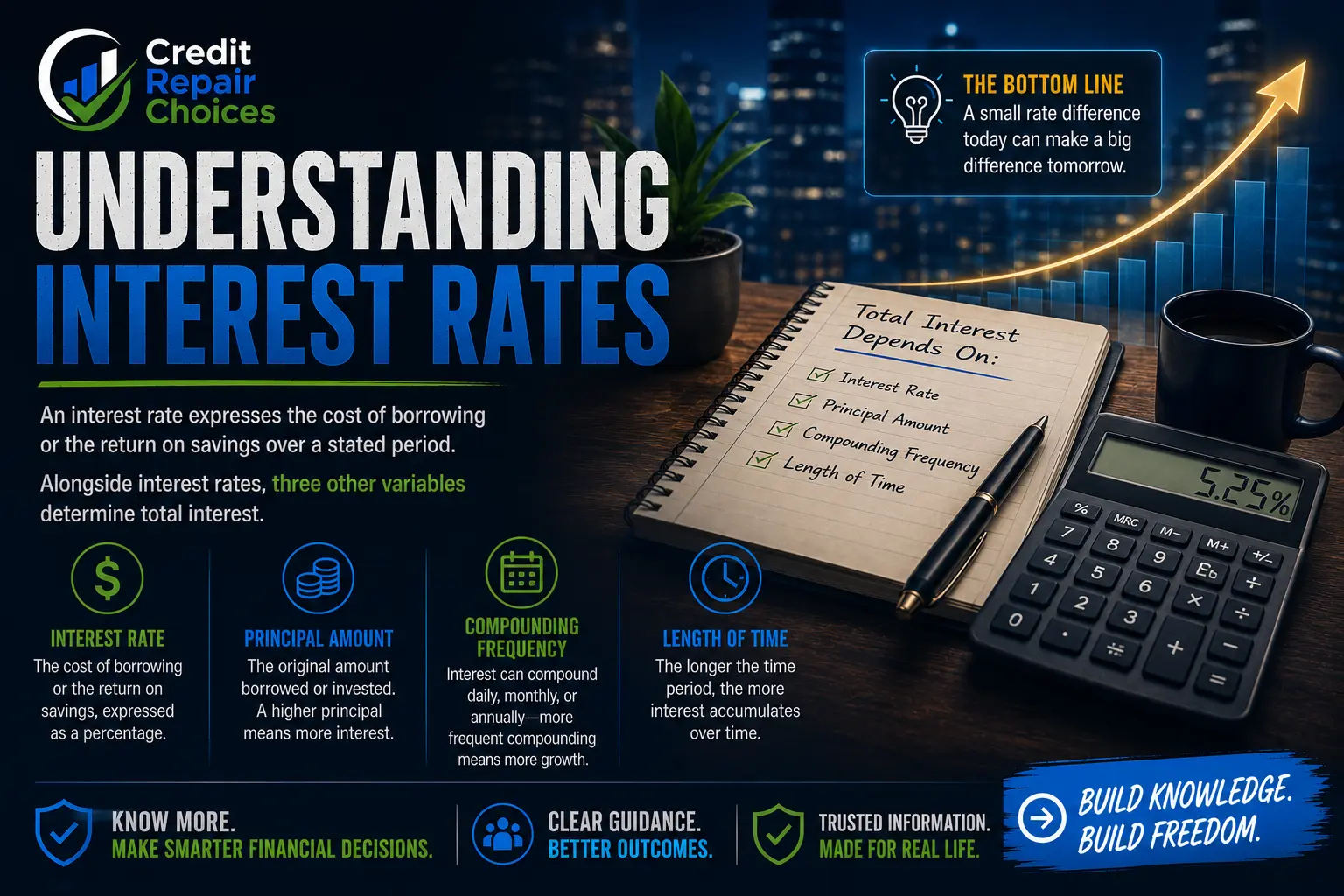 What an interest rate does and does not tell you.