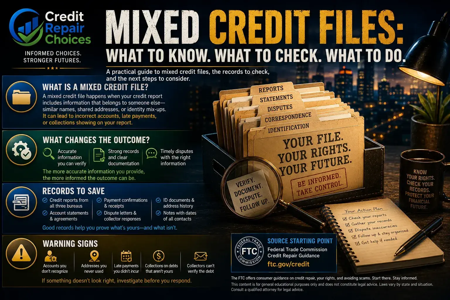 What to Know About Mixed Credit Files Before You Act