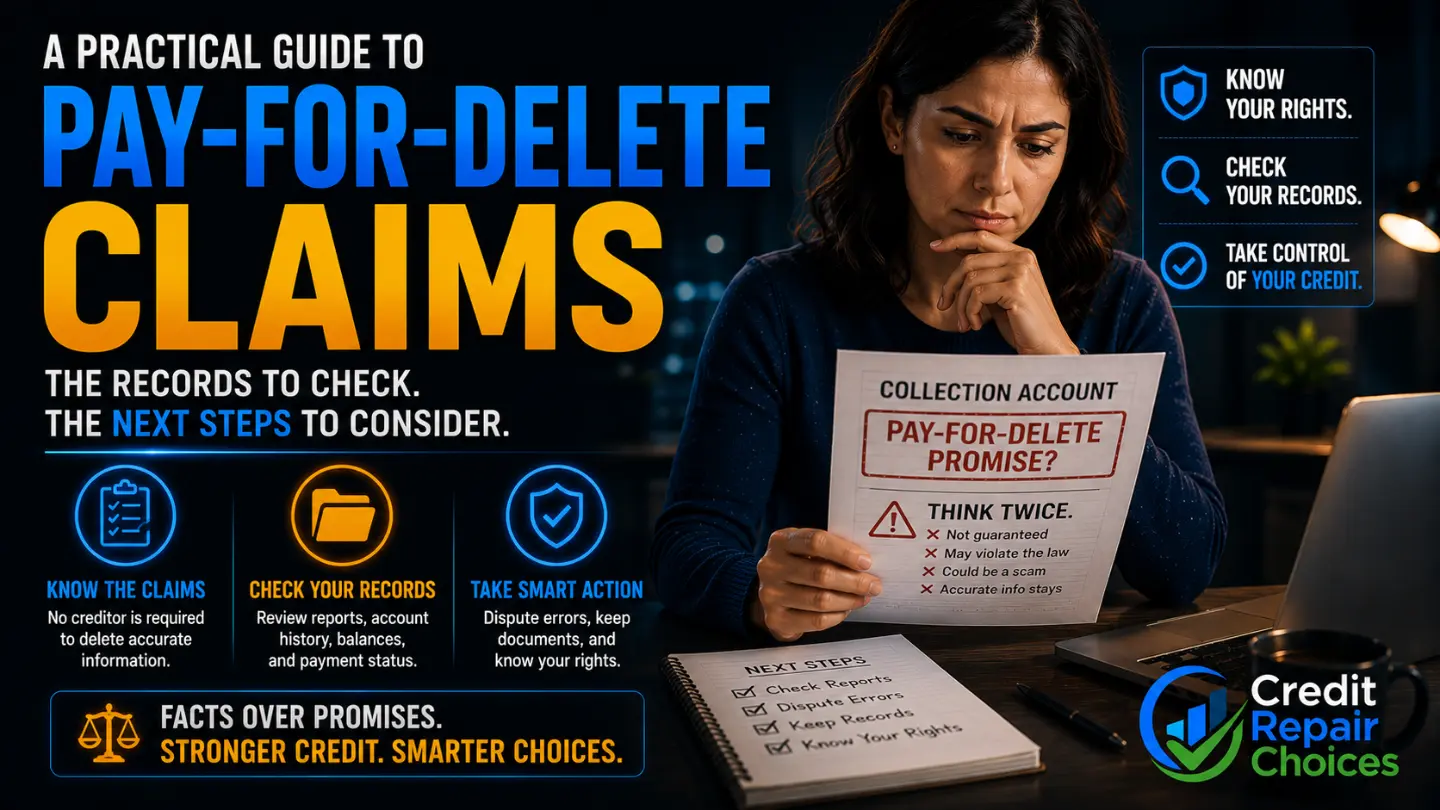 What to Know About Pay-for-delete Claims Before You Act