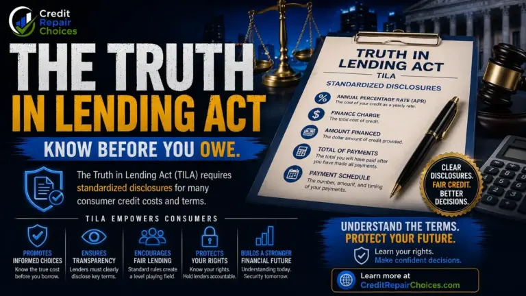 Why lenders must disclose key borrowing costs.