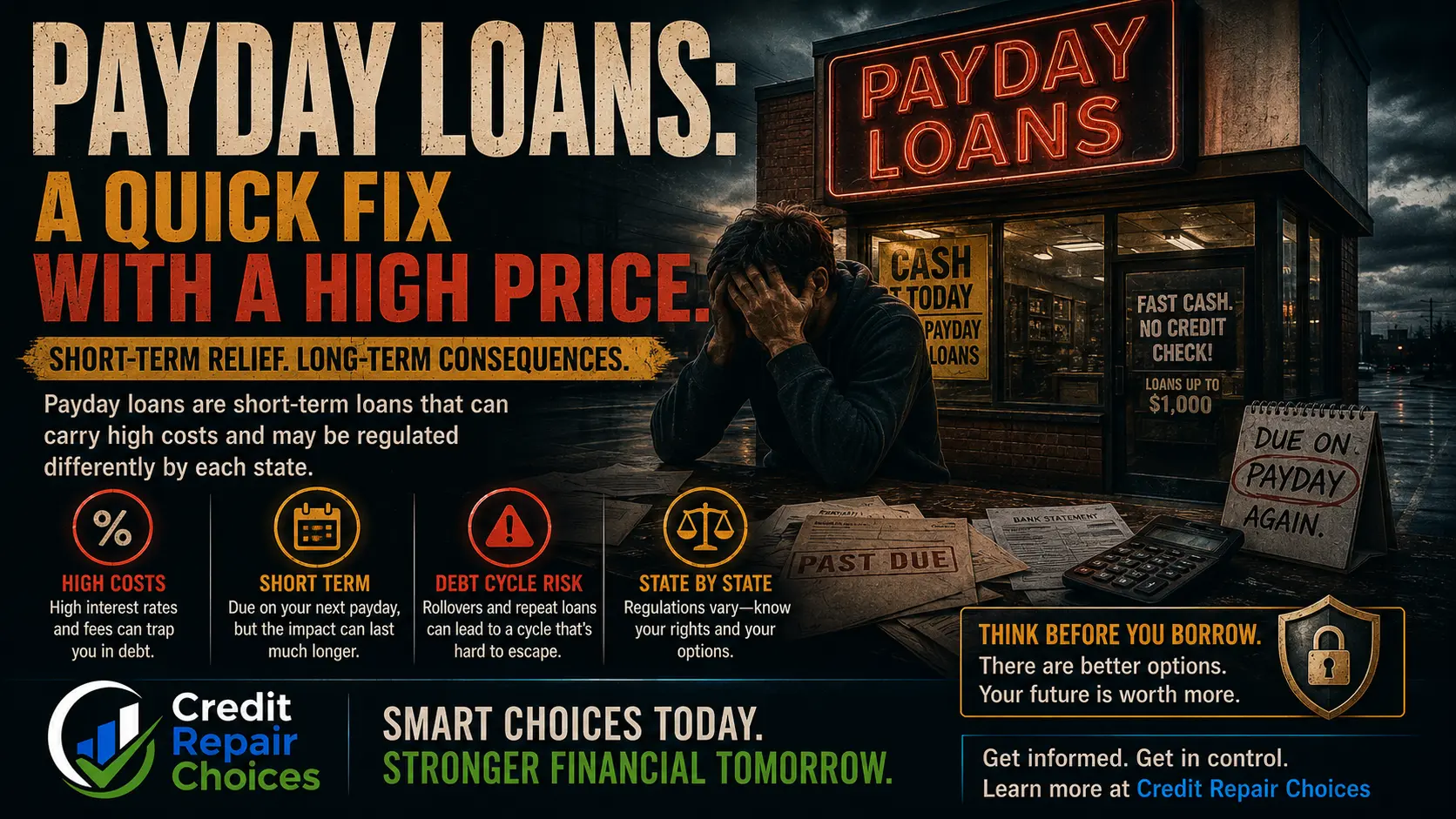 Why payday-loan rules and costs vary by state.