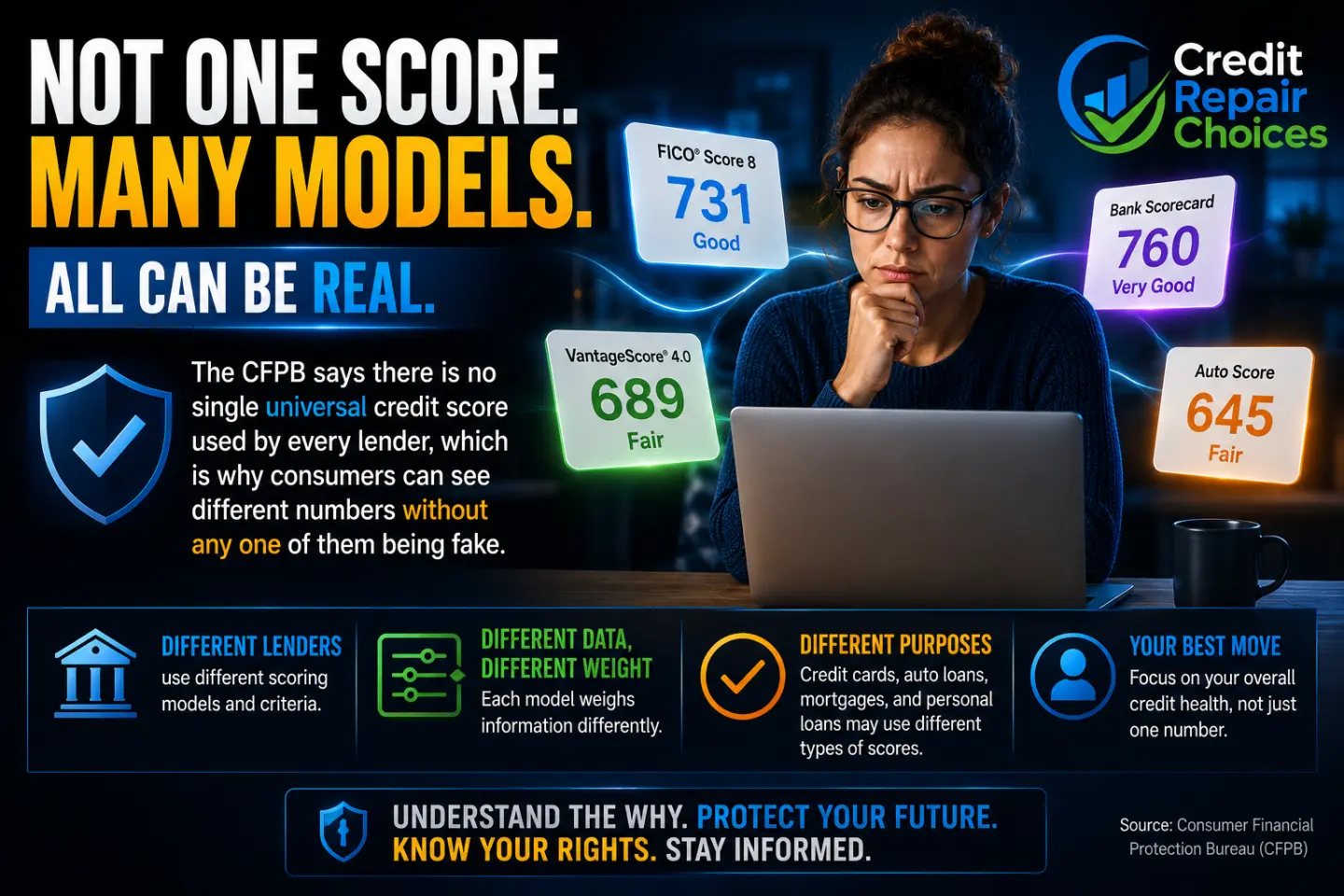 Why Two Legitimate Credit Scores Can Both Be Real at the Same Time