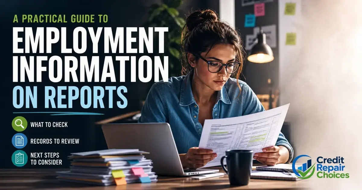 Questions to Ask About Employment Information On Reports