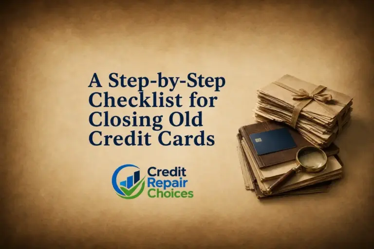 A Step-by-Step Checklist for Closing Old Credit Cards