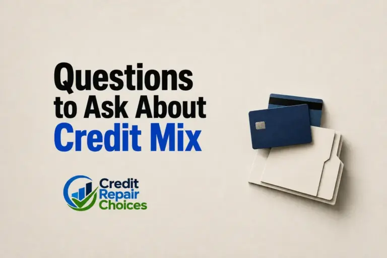 Questions to Ask About Credit Mix