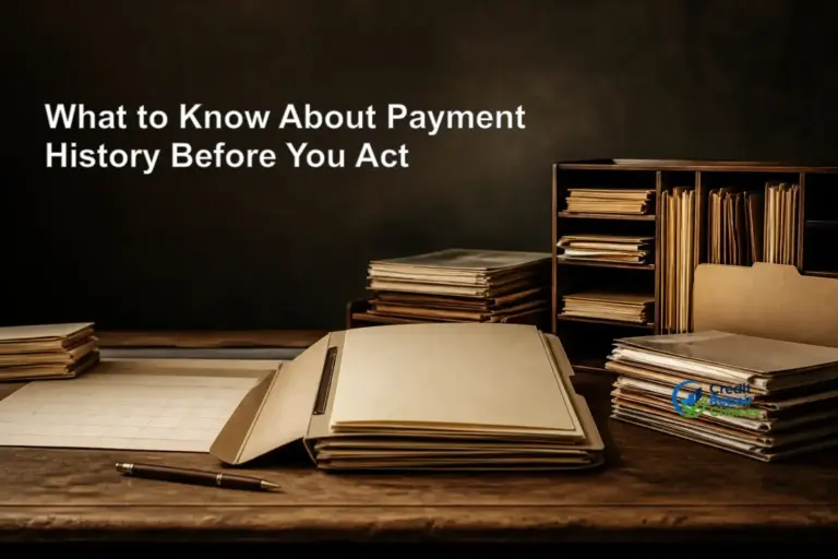 What to Know About Payment History Before You Act